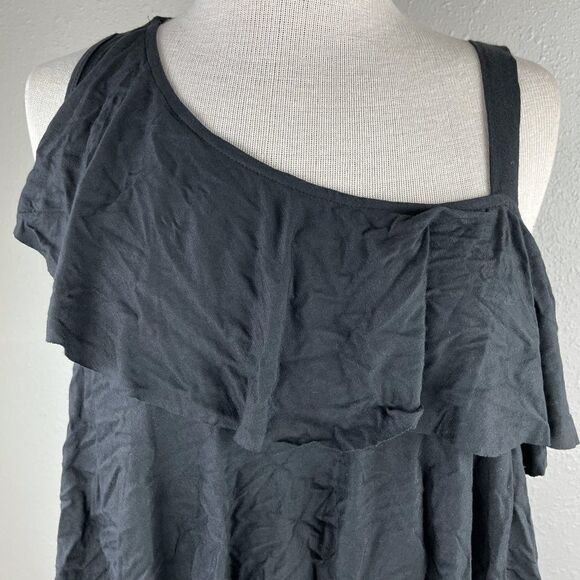 NWT August Silk Black Tank Top Size M - Picture 2 of 8